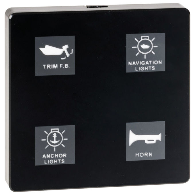 Pannello Elettrico Touch 4 Interr. Osculati