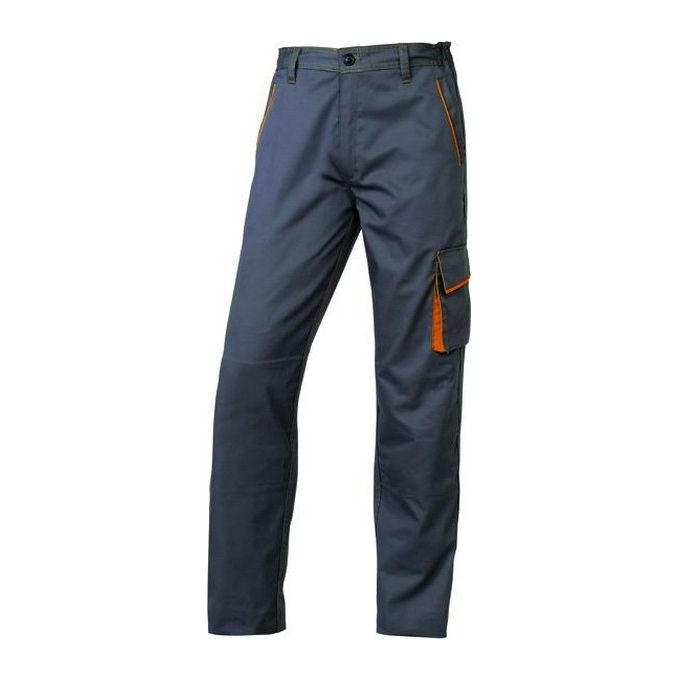 Pantaloni Deltaplus Panostyle M6Pan Grey/Orange Tg. S