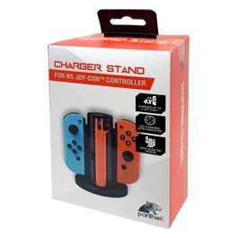 Panthek Charger Station 4 Joycon per Nintendo Switch