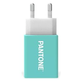 Caricabatterie da Rete con Porta Usb 2A Carica Rapida Azzurro Ciano