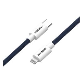 Pantone Cavo USB-C a Lightning Compatibile con Dispositivi Apple e Sistema iOS Navy