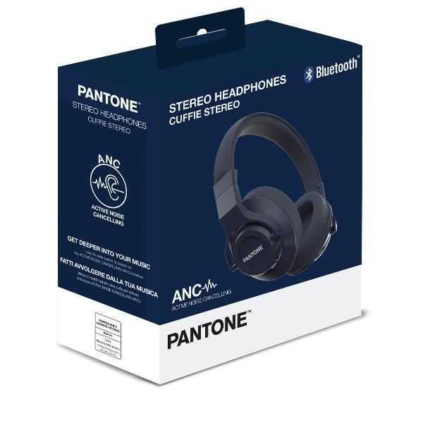 Pantone Cuffia a Padiglione Bluetooth Anc Navy1 | Yeppon