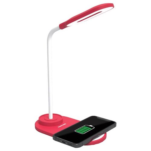 Pantone Wireless Charger Lamp Mini Rosso
