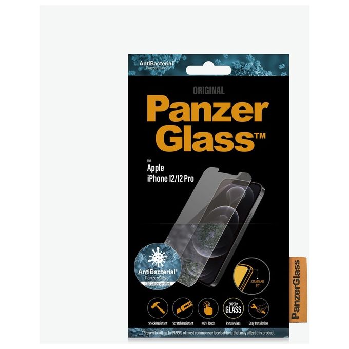PanzerGlass Pellicola Protettiva per Display Screen Protector per iPhone 12/12 PRO