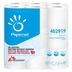 Papernet Confezione 18 Rotoli Carta Igienica 180 Strappi
