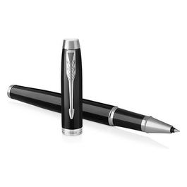 Parker 1931658 IM Black Penna Roller con Punta Fine e Ricarica di Inchiostro Nero