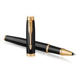 Parker 1931659 IM Black Penna Roller con Punta Fine e Ricarica di Inchiostro Nero