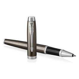 Parker 1931664 IM Black Penna Roller con Punta Fine e Ricarica di Inchiostro Nero