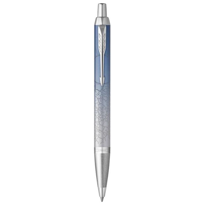 Parker IM Premium Special Edition Polar Silver M Blu