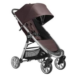 Passeggino City Mini2 4 ruote Brick Mahogany Design Compatto e Leggero per Genitori Moderni