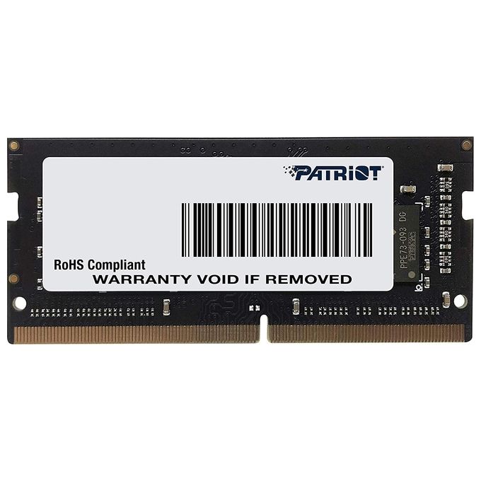 Patriot Memory Serie Signature SODIMM Memoria singola DDR4 2666 MHZ PC4-21300 16GB (1x16GB) C19 - PSD416G26662S