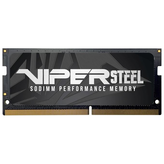 Patriot Memory Viper Steel SODIMM DDR4 2400 16Gb C15 Memoria per PC Portatili Gaming XMP 2.0 Grigia