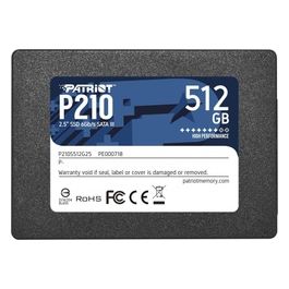 P210 SSD 512Gb SATA III Solid State Drive 2,5" Interno