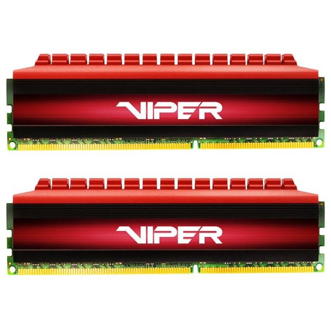 Patriot PV416G320C6K kit ddr4 viper 4 16gb (2x8gb) 3200mhz cl16 - red