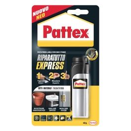 Pattex 1863223 Pasta Adesiva Epossidica Bicomponente Ripara Express 48gr