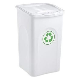 Pattumiera Be-green Bianco 50 litri