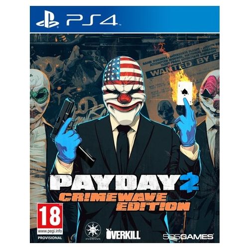 Pay Day 2 Crimewave Edition PS4 Playstation 4