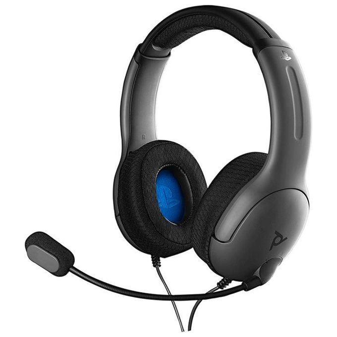 PDP Cuffie Stereo LVL40 per Playstation 4 e 5 Nero