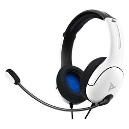 PDP Cuffie Stereo LVL40 per Playstation 4 e 5 Bianco