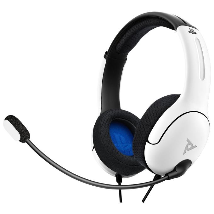 PDP Cuffie Stereo LVL40 per Playstation 4 e 5 Bianco