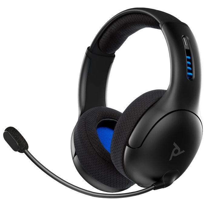 PDP Cuffie Wireless LVL50 per Sony Playstation 4 e 5 Nero