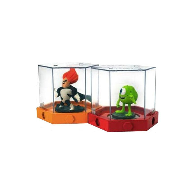 PDP, Custodia Protettiva per Figure Disney Infinity, Multicolore, Confezione da 3