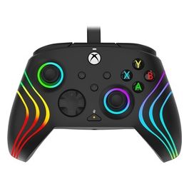 Pdp Gamepad per Xbox Afterglow Wave Wired Black