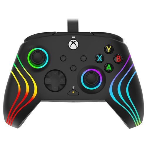 Pdp Gamepad per Xbox Afterglow Wave Wired Black