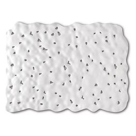 Pedana doccia Bilbao Bianco Resina 50x70x2 Cm