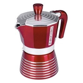 Caffettiera Infinity 3 Tazze Rossa