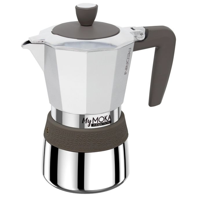 Pedrini Caffettiera MyMoka Induction 6 tazze