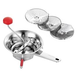 Passa Verdura 3 Dischi Inox Lucido 24cm