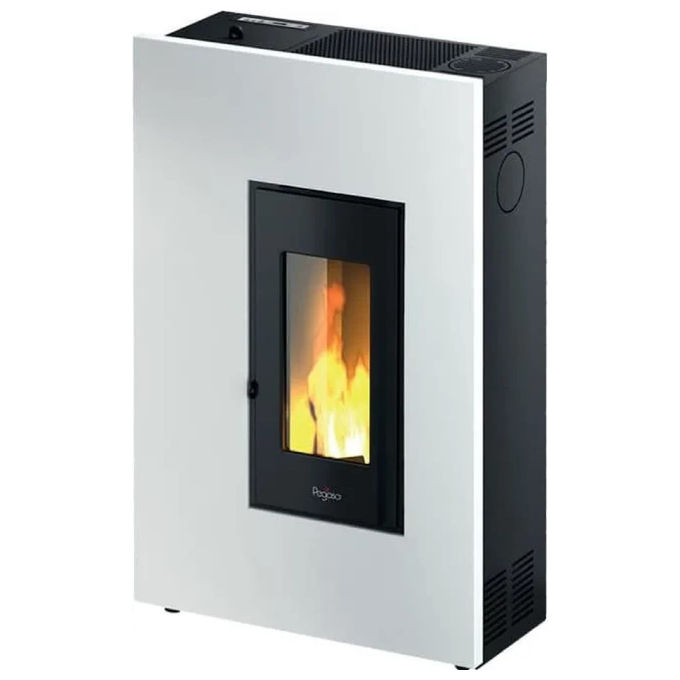 Pegaso 7025144 Stufa a Pellet Madison 5 T2 Bianca
