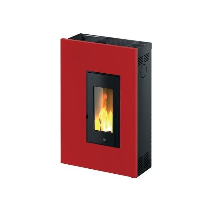 Pegaso Madison 5 Stufa a Pellet Rosso