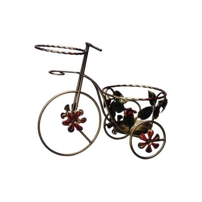 Pegoraro Portavaso Ferro Rose/Oro Bicicletta