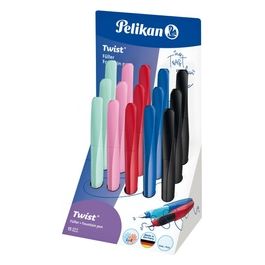 Pelikan 15 Pezzi Twist Stilografica Assortite