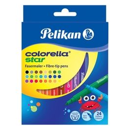 Pelikan Colorella Star Pennarelli 24 Pezzi