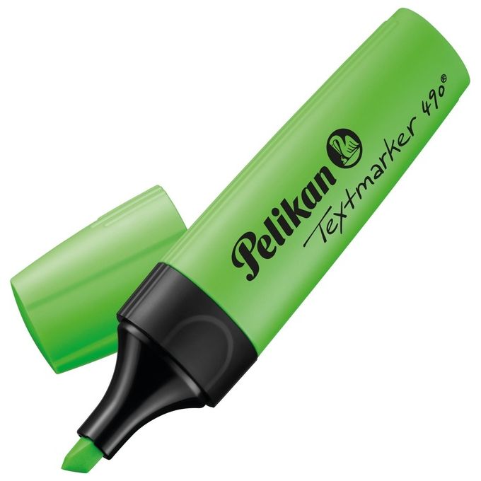 Pelikan Confezione 10 Evidenziatori Text Marker Verde
