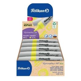 Pelikan Confezione 10 Evidenziatori Textmarker 490 Eco Blu