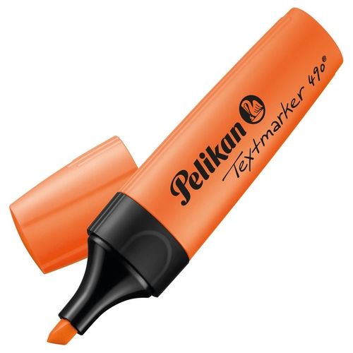 Pelikan Confezione 10 Text Marker 490 Neon Arancio
