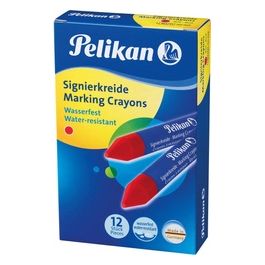 Pelikan Confezione 12 Pastelli Industriali 762 Rosso