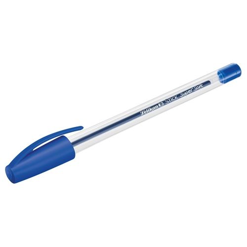 Pelikan Confezione 50 Penne a Sfera Stick Super Soft blu