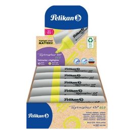 Evidenziatore 490 Eco 10 Pezzi in FS Giallo Fluo