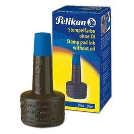 Inchiostro Timbri senza Olio 28ml Blu