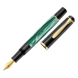 Pelikan Penna Stilografica Linea M200 Classic Verde con Astuccio