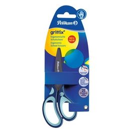 SC1RB Forbici Griffix con Lame a Zig Zag Blu Dx