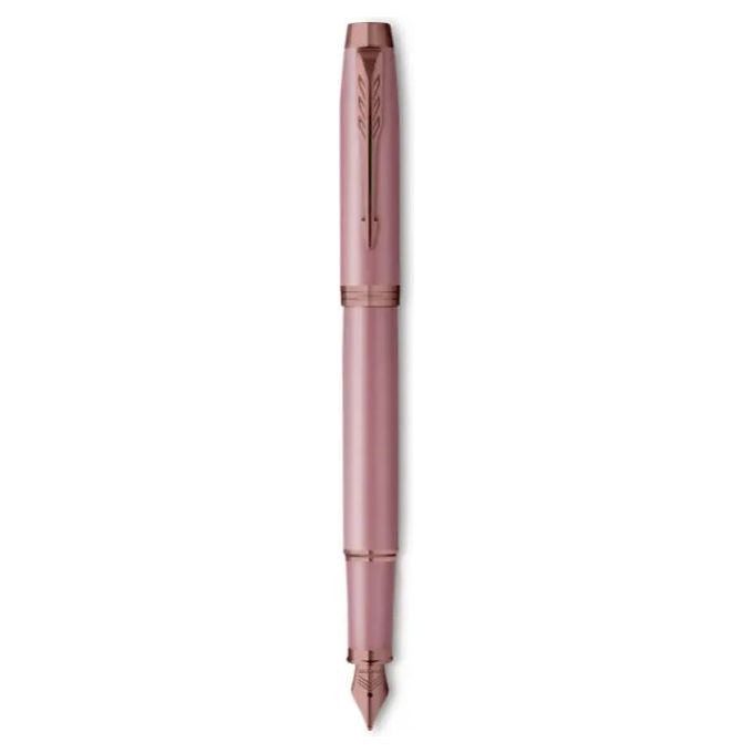 Parker 2235413 IM Finishing Touch Penna stilografica pennino medio inchiostro blu colore Malva