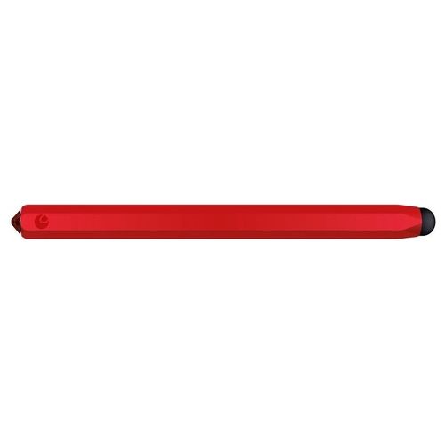 Pennino in alluminio colorato con veri elementi Swarovski Red