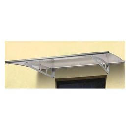 Pensilina Alluminio Sun P. 100 L. 140 Supporto Grigio