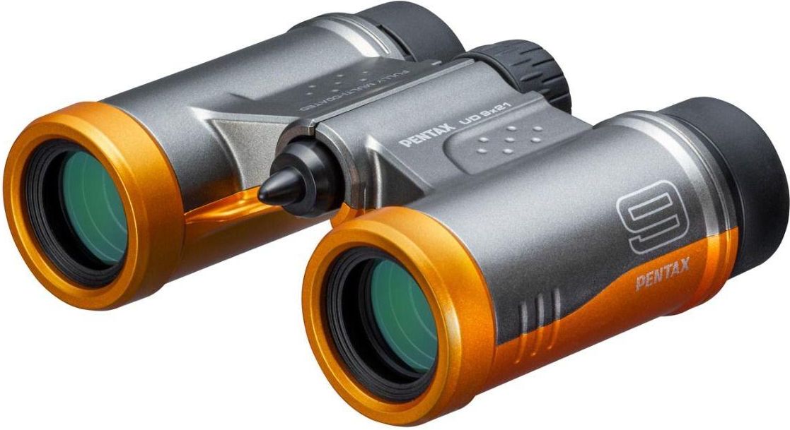 Pentax UD 9x21 Binocolo Grigio Arancio